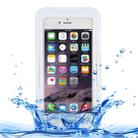 For  iPhone 8 & 7  Professional and Powerful Dustproof Shatter-resistant Shockproof Life Waterproof Protective Case with Lanyard(White) - 1