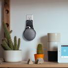 Google Home Mini Wall Mount Hold Smart Speaker Wall Mounted Wall Bracket for Household Wall Hanging(Black) - 3