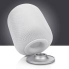 HomePod Intelligent Speaker Base Stainless Steel Base Speaker Pad(Silver) - 1