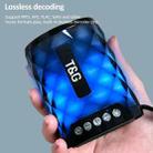 T&G TG155 Bluetooth 4.2 Mini Portable Wireless Bluetooth Speaker with Colorful Lights(Black) - 6