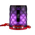T&G TG155 Bluetooth 4.2 Mini Portable Wireless Bluetooth Speaker with Colorful Lights(Red) - 1