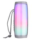 T&G TG157 Bluetooth 4.2 Mini Portable Wireless Bluetooth Speaker with Melody Colorful Lights(Grey) - 1