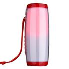 T&G TG157 Bluetooth 4.2 Mini Portable Wireless Bluetooth Speaker with Melody Colorful Lights(Red) - 1