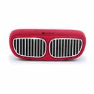 NewRixing NR-2020 Car Model Concept Design Bluetooth Speaker with Hands-free Call Function, Support TF Card & USB & FM & AUX(Red) - 2