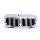 NewRixing NR-2020 Car Model Concept Design Bluetooth Speaker with Hands-free Call Function, Support TF Card & USB & FM & AUX(White) - 1