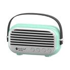NewRixing NR-3000 Stylish Household Bluetooth Speaker with Hands-free Call Function, Support TF Card & USB & FM & AUX(Green) - 1
