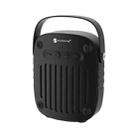 NewRixing NR-4014 Outdoor Portable Hand-held Bluetooth Speaker with Hands-free Call Function, Support TF Card & USB & FM & AUX (Black) - 1