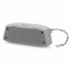 NewRixing NR-4019 Outdoor Portable Bluetooth Speaker with Hands-free Call Function, Support TF Card & USB & FM & AUX (Grey) - 1
