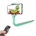 RKL9 Creative Budding Lazy Phone Bracket Live Broadcast Octopus Tripod (Mint Green) - 1