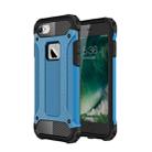 For  iPhone 8 & 7  Tough Armor TPU + PC Combination Case(Blue) - 1