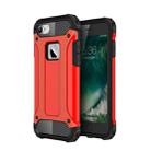 For iPhone 7 Armor TPU + PC Combination Phone Case(Red) - 1