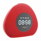 ZEALOT S23 Multifunctional Clock Wireless Bluetooth Speaker, Built-in Microphone, Support Bluetooth Call & Two Alarms & AUX & TF Card & Dimmable LED Light (Red) - 1