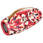 ZEALOT S27 Multifunctional Bass Wireless Bluetooth Speaker, Built-in Microphone, Support Bluetooth Call & AUX & TF Card & 1x93mm + 2x66mm Speakers(Camouflage Red) - 9