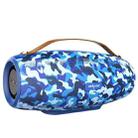 ZEALOT S27 Multifunctional Bass Wireless Bluetooth Speaker, Built-in Microphone, Support Bluetooth Call & AUX & TF Card & 1x93mm + 2x66mm Speakers(Camouflage Blue) - 2