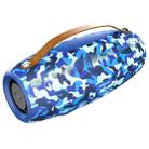 ZEALOT S27 Multifunctional Bass Wireless Bluetooth Speaker, Built-in Microphone, Support Bluetooth Call & AUX & TF Card & 1x93mm + 2x66mm Speakers(Camouflage Blue) - 9