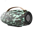 ZEALOT S27 Multifunctional Bass Wireless Bluetooth Speaker, Built-in Microphone, Support Bluetooth Call & AUX & TF Card & 1x93mm + 2x66mm Speakers(Camouflage Green) - 1