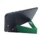 V Shape Universal Mobile Phone Tablet Bracket Holder (Green) - 1