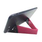 V Shape Universal Mobile Phone Tablet Bracket Holder (Rose Red) - 1