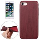 For  iPhone 8 & 7  Artistic Wood Grain Soft TPU Protective Back Case - 1