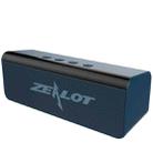 ZEALOT S31 10W 3D HiFi Stereo Wireless Bluetooth Speaker, Support Hands-free / USB / AUX / TF Card (Gray Blue) - 1