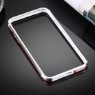 For  iPhone 8 & 7  TPU + Aluminum Alloy Bumper Frame(Gold) - 6