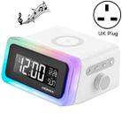 MOMAX QC2 Q.CLOCK2 Multi-function Wireless Atmosphere Lamp Alarm Clock Bluetooth Speaker(UK Plug) - 1