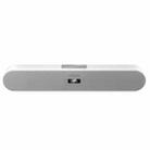 WK D11 Portable HIFI Wireless Bluetooth V5.0 Desktop Speaker, Support U Disk / TF Card / AUX (White) - 1