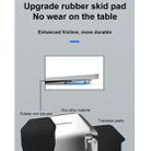 20 PCS R-JUST BJ01 Universal Stickable Shield Shape Laptop Foldable Stand(Silver) - 12