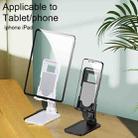 USAMS US-ZJ059 Retractable Mobile Phone Tablet Desktop Stand Holder (Black) - 5