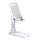 USAMS US-ZJ059 Retractable Mobile Phone Tablet Desktop Stand Holder(White) - 1