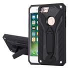 Tough Armor TPU + PC Combination Case with Holder, For  iPhone 8 & 7  Tough Armor TPU + PC Combination Case with Holder(Black) - 1