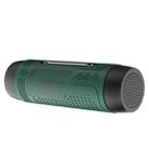 ZEALOT A2 Multifunctional Bass Wireless Bluetooth Speaker, Built-in Microphone, Support Bluetooth Call & AUX & TF Card & LED Lights (Dark Green) - 1