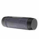 ZEALOT A2 Multifunctional Bass Wireless Bluetooth Speaker, Built-in Microphone, Support Bluetooth Call & AUX & TF Card & LED Lights (Grey) - 1