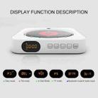 KC-909 Portable Bluetooth Speaker CD Player with Remote Control - 4