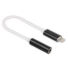 8 Pin to 3.5mm Audio Adapter, Length: About 12cm, Support iOS 13.1 or Above(White) - 1