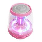 SHABA VS-18 Bluetooth 4.2 Multi-function Portable Small Magic Lamp Colorful Wireless Bluetooth Speaker (Pink) - 1