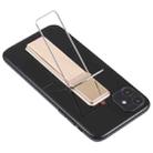 cmzwt CPS-030 Adjustable Folding Magnetic Mobile Phone Holder Bracket with Grip (Gold) - 3