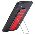 cmzwt CPS-030 Adjustable Folding Magnetic Mobile Phone Holder Bracket with Grip (Red) - 5