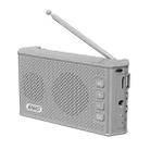 Solar Energy Bluetooth Speaker, Support TF Card / FM / U Disk(Grey) - 1