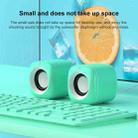 A1 USB Wire-controlled 9D Subwoofer Sound Mini Wired Speaker, Premium Version(White) - 3