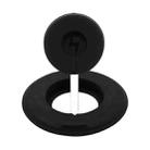 2 in 1 Silicone Desktop Wireless Charger Telescopic Stand For iPhone / Watch Wireless Charger (Black) - 1