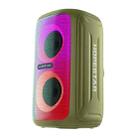HOPESTAR Party 110 Mini Colorful Lights Wireless Bluetooth Speaker (Green) - 1