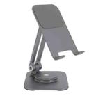 Multifunctional Adjustable Mobile Phone Tablet Holder (Grey) - 1