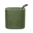 EBS-037 Portable Outdoor Card Mini Wireless Bluetooth Speaker(Green) - 1