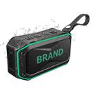 EBS-505 Portable Outdoor Waterproof Car Mini Wireless Bluetooth Speaker (Green) - 1