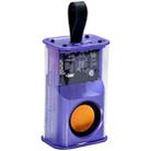 5W Portable Bullet TWS Wireless Bluetooth Speaker (Purple) - 1