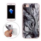 For iPhone SE 2020 & 8 & 7 Ink Marble Pattern Soft TPU Protective Case - 1