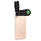 HAUTIK HK-005 Universal 12X 20mm F1.8 Telephoto Lens with Clip, For iPhone, Galaxy, Sony, Lenovo, HTC, Huawei, Google, LG, Xiaomi, other Smartphones and Ultra-thin Digital Camera - 7
