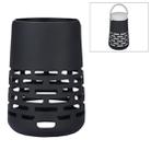 EBSC180-2 Portable Bluetooth Speaker Silicone Case Sling Cover for Bose SoundLink Revolve+ (Black) - 1