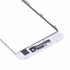 Front Screen Outer Glass Lens with Front LCD Screen Bezel Frame for iPhone 7 (White) - 4